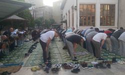 Kırklareli’nde bayram namazı coşkuyla eda edildi