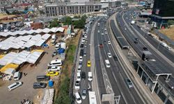 Avcılar E-5 yan yolda kurban trafiği