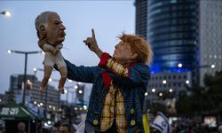İran'a saldırılar sonrası Tel Aviv'de ilk kez Gazze'deki esirlerin getirilmesi talebiyle gösteri yapıldı