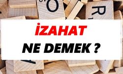 İzahat ne demek