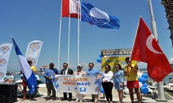 Karaburun Sahili’ne Mavi Bayrak Gururu