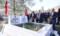 Mardin'de şehit kabirlerinde bakım ve yenileme çalışması yapıldı