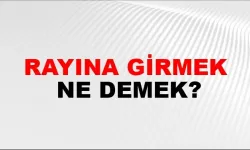 Rayına girmek ne demek