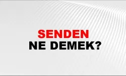 “Senden” Ne Demek?