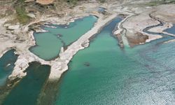 Tekirdağ'da Naip Barajı'nın doluluk oranı yüzde 2 seviyesinde
