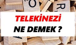 Telekinezi, ne demek