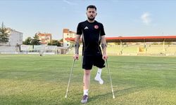 Ampute futbolun gol kralı Ömer Güleryüz'ün hedefi kaptan olarak da başarılarını sürdürmek