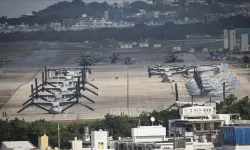 Okinava Adası'ndaki Amerikan üssünde patlama meydana geldi