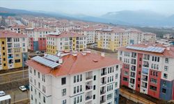 Bakan Kurum, Hatay'ın Hassa ilçesindeki deprem konutlarının görüntülerini paylaştı