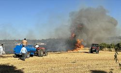 Tekirdağ'da hasatta yangına karşı su tankeri ve pulluk bulundurma şartı getirildi