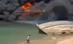 İran’ın güneyindeki bir iskelede çıkan yangında 10’dan fazla tekne yandı