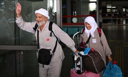 İlk hacı kafilesi Gaziantep'e geldi