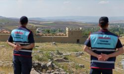 Hititlerin binlerce yıllık antik kentlerinde jandarma timleri görev alıyor