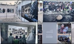 Filistinli fotoğrafçılar, Katar'da sergilenen eserleriyle Gazze'deki varoluş mücadelesini anlatıyor