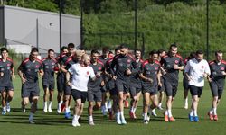 A Milli Futbol Takımı, ABD'deki ilk antrenmanını gerçekleştirdi