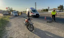 Tekirdağ'da direğe çarpan motosikletin 14 yaşındaki sürücüsü öldü