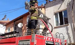 Tokat'ta lisede çıkan yangın hasara neden oldu