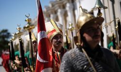 Yıldız Sarayı'nda mehteran gösterisi düzenlendi