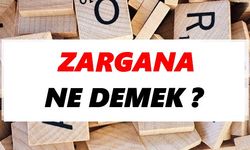 Zargana ne demek