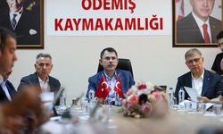 Bakan Murat Kurum, Ödemiş’te Orman Yangını Koordinasyon Toplantısına Başkanlık Etti