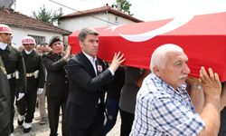 Kore gazisi Halil Kanar, son yolculuğuna uğurlandı