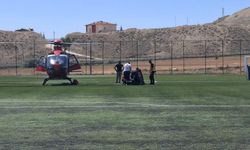 Darende’de fenalaşan hasta hava ambulansıyla Malatya’ya sevk edildi