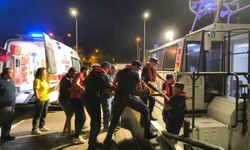 Bozcaada’da rahatsızlanan vatandaş tahliye edildi