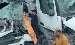 Van’da tır kamyona arkadan çarptı: 1 yaralı
