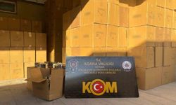 Adana’da 11 milyon 730 bin kaçak makaron ele geçirildi: 5 gözaltı