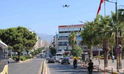 Aydın’da Dron Destekli Asayiş ve Trafik Denetimi Yapıldı