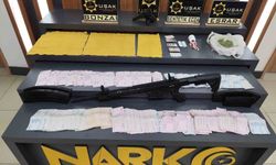 Uşak’ta çok sayıda uyuşturucu ele geçirildi