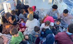 Ayvacık açıklarında 27 kaçak göçmen kurtarıldı
