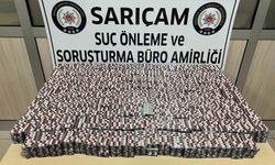 Apartman dairesine yapılan baskında 27 bin 412 uyuşturucu ele geçirildi