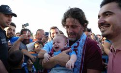 Erzurum’da taraftardan Trabzonspor’a sevgi seli