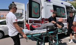 Bursa’da cip ile elektrikli bisiklet çarpıştı: 1 yaralı