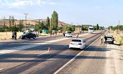Doğanşehir’de iki araç çarpıştı: 2 yaralı