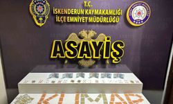 İskenderun’da kumar oynarken yakalanan 4 kişiye 36 bin 988 TL para cezası