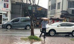Iğdır'da kavurucu sıcakların ardından sağanak yağış etkili oldu