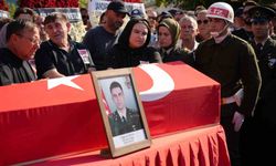 Şehit Üsteğmen Tuğrul Özsu, Edirne’de son yolculuğuna uğurlandı