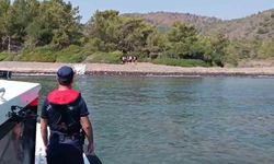 Datça’da karada 6 düzensiz göçmen yakalandı