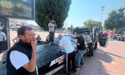 Tavşanlı halkı, Harmancık’taki yangın için seferber oldu