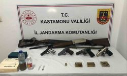 Kastamonu’da silah kaçakçılarına yönelik jandarmadan operasyon: 4 gözaltı