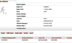 Samsunspor, Ebrima Ceesay ile 3 yıllık sözleşme imzaladı