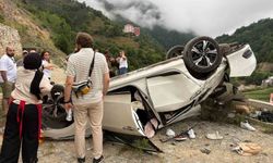 Göksu travertenlerinde trafik kazası: 4 yaralı