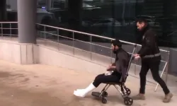 Polisi Gören Torbacı Damdan Atlayıp Ayağını Kırdı