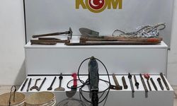 Samsun'da izinsiz kazı yapan 3 kişi suçüstü yakalandı