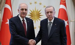 Cumhurbaşkanı Erdoğan, TBMM Başkanı Kurtulmuş'u kabul etti