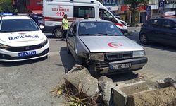 Manevra yapmak isterken yayaya çarptı