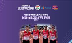 4x100 Metre Erkek Bayrak Takımı’ndan U23 Türkiye Rekoru