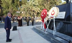 Cumhurbaşkanı Erdoğan, KKTC'de Atatürk Anıtı'na çelenk sundu